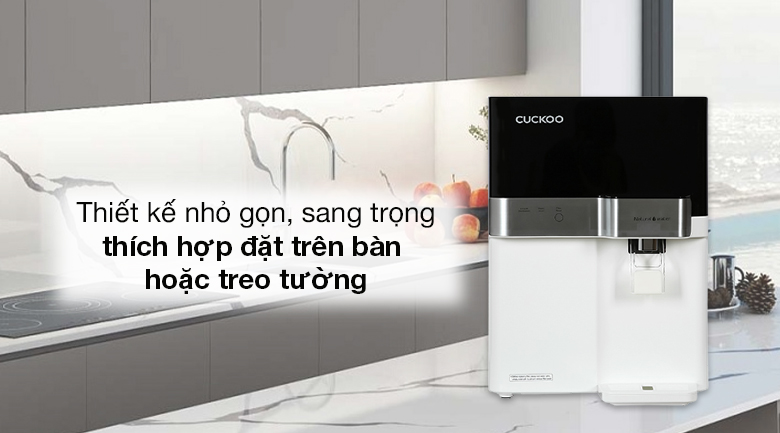 Thiết kế - Máy lọc nước RO Cuckoo CP-RRP702MBK 4 lõi