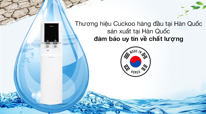 Máy lọc nước RO nóng lạnh Cuckoo CP-QRP2001SW 4 lõi