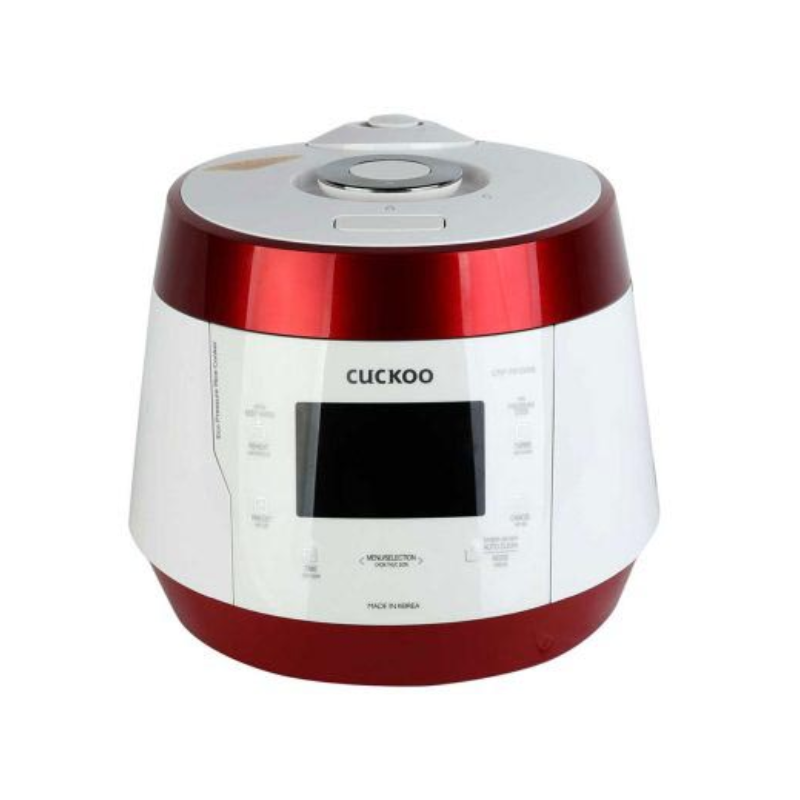 Nồi cơm Áp suất Điện tử Cuckoo CRP-PK1000S 1.8 lít màu đỏ trắng