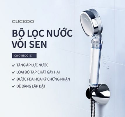 Bộ lọc nước vòi Sen Cuckoo CWC-BB001C 