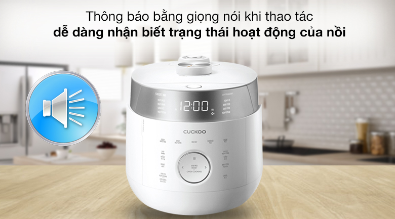 Nồi cơm cao tần Cuckoo 1.08 lít CRP-LHTR0609F/WHSIVNCV