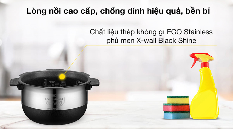 Lòng nồi - Nồi cơm cao tần Cuckoo 1.08 lít CRP-LHTR0609F/WHSIVNCV