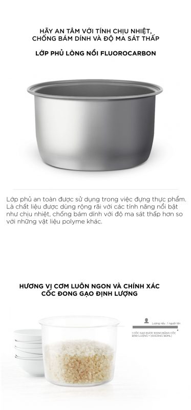 Nồi cơm điện CUCKOO CR-1420S MÀU BẠC DUNG TÍCH 2.5L 4