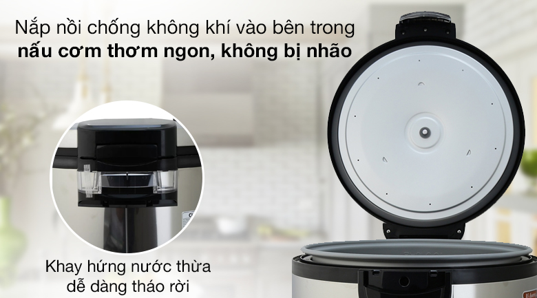 Nắp trong - Nồi cơm công nghiệp nắp gài Cuckoo 6.3 lít CR-3521/BKSTVNCV