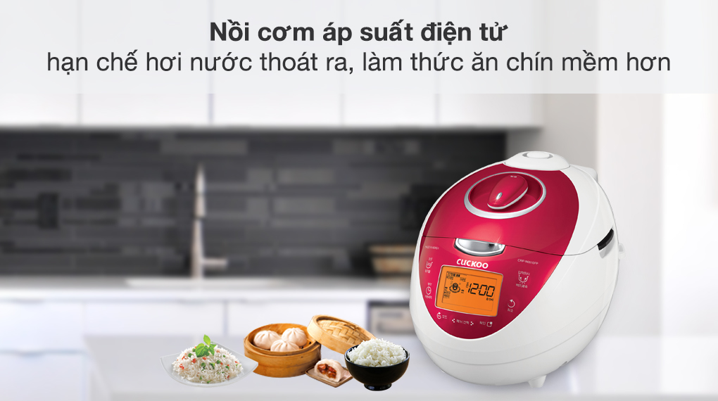 Nồi cơm điện tử Cuckoo CRP-N0601F 1.08 lít - nồi điện tử áp suất