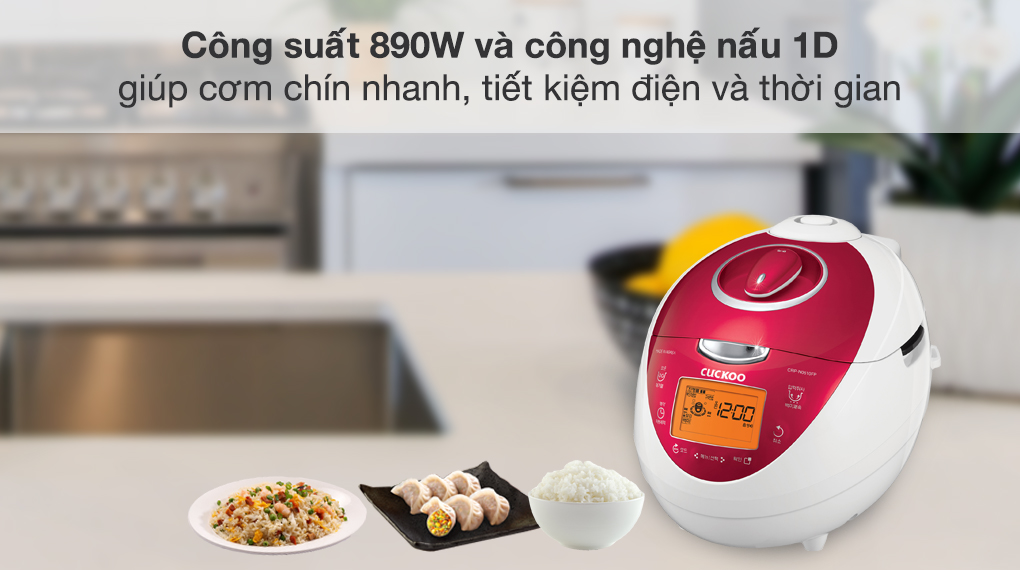 Nồi cơm điện tử Cuckoo CRP-N0601F 1.08 lít - công suất 890W