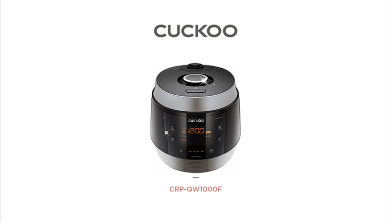 Nồi cơm áp suất điện tử Cuckoo 1.8 lít CRP-QW1000F/SIBKVNCV