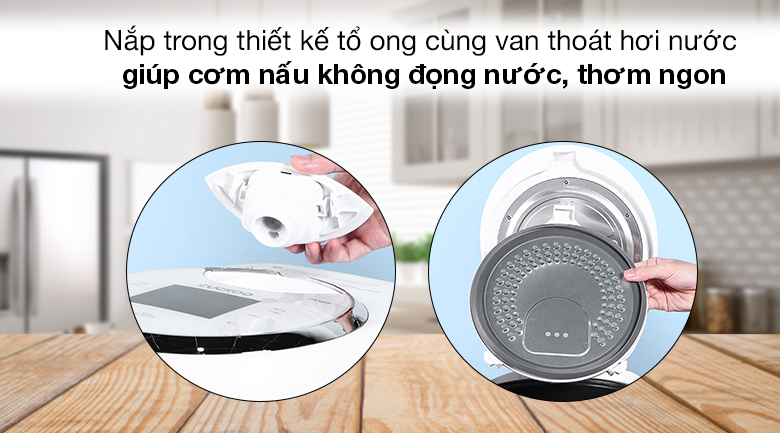 Van thoát hơi nước - Nồi cơm điện tử Cuckoo 1.8 lít CR-1020F