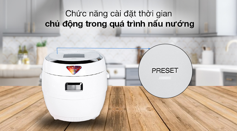 Hẹn giờ - Nồi cơm điện tử Cuckoo 1.8 lít CR-1020F