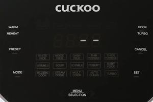 Nồi cơm điện tử Cuckoo CR-1010F 1.8 lít màu đen