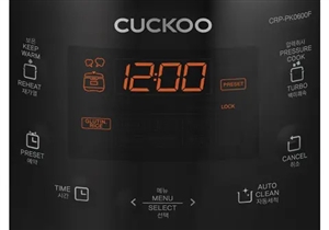 Nồi cơm Áp suất Điện tử Cuckoo CRP-PK1000S 1.8 lít màu đỏ trắng