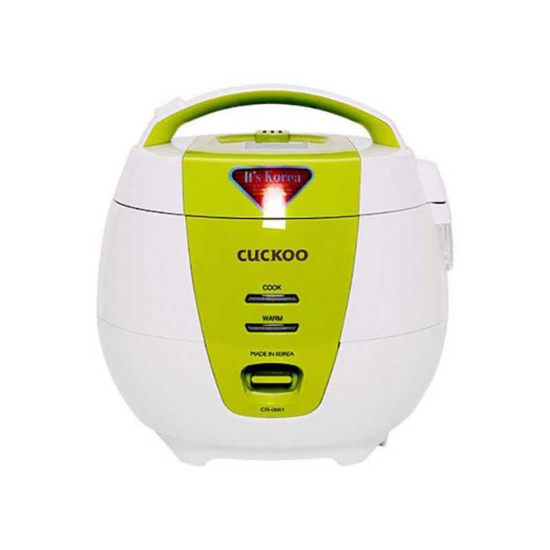 Nồi Cơm Điện Cuckoo CR-0661G 1.08L màu xanh lá